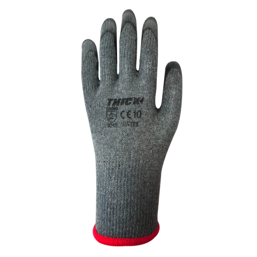 GUANTE MULTIFLEX PALMA LÁTEX GRIS THICK - Imagen 2