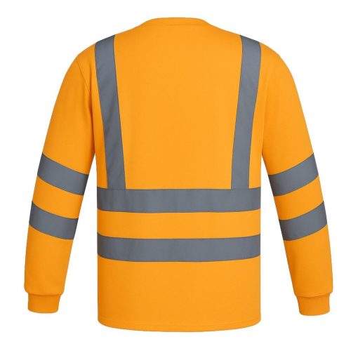 POLERA DRY FIT REFLECTANTE NARANJA ACKERLAND - Imagen 2