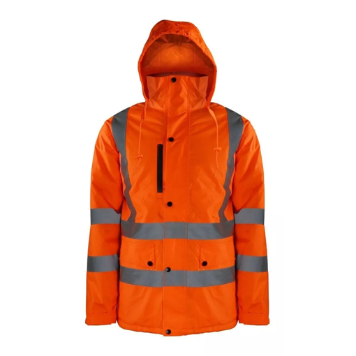 PARKA TÉRMICA NARANJA FLUOR ACKERLAND - Imagen 3