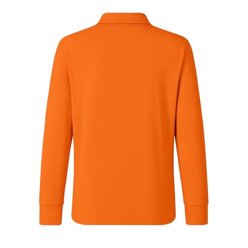 Polera Pique manga larga naranja ackerland - Imagen 2