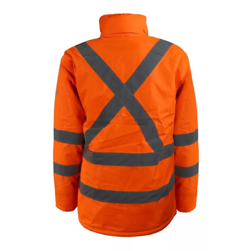 PARKA TÉRMICA NARANJA FLUOR ACKERLAND - Imagen 2