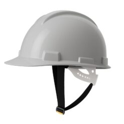 CASCO GRIS DRILO CON ARNÉS PLÁSTICO