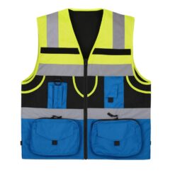 CHALECO INGENIERO AMARILLO/AZUL ACKERLAND